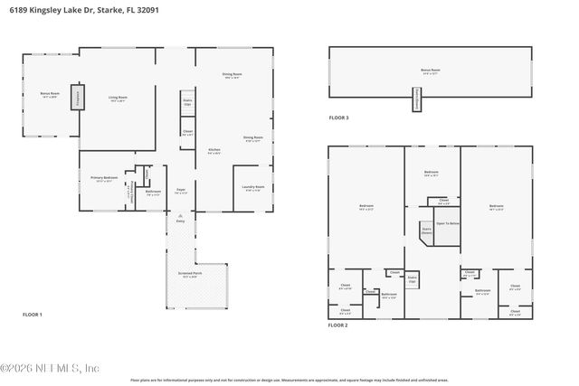 6189 KINGSLEY LAKE Drive, Starke, FL 32091