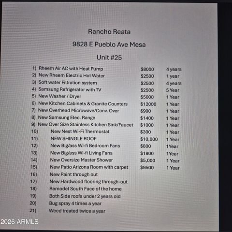 9828 E Pueblo Avenue 25, Mesa, AZ 85208