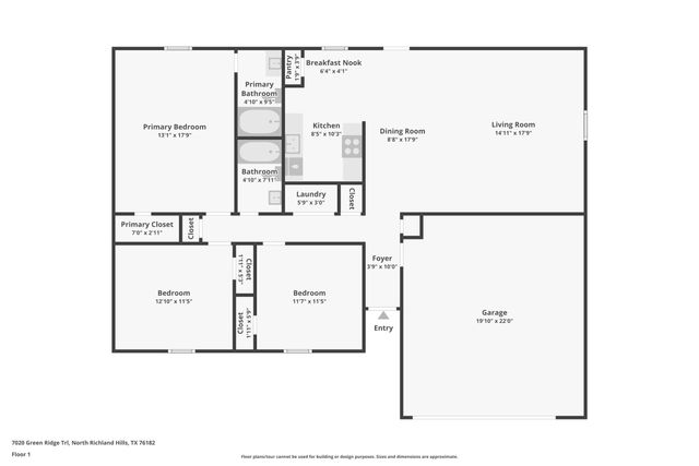 7020 Green Ridge Trail, North Richland Hills, TX 76182