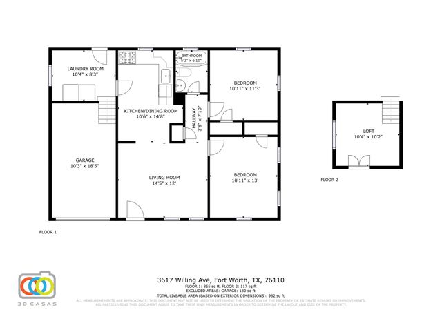 3617 Willing Avenue, Fort Worth, TX 76110