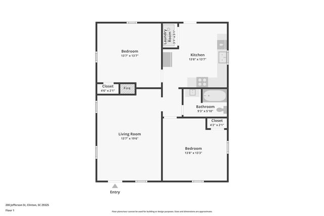 200 Jefferson Street, Clinton, SC 29325