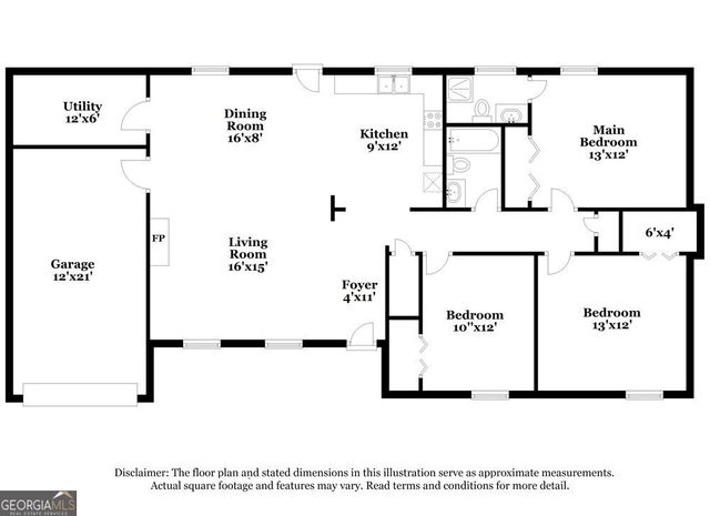 3866 Misty Bleau Drive, Powder Springs, GA 30127