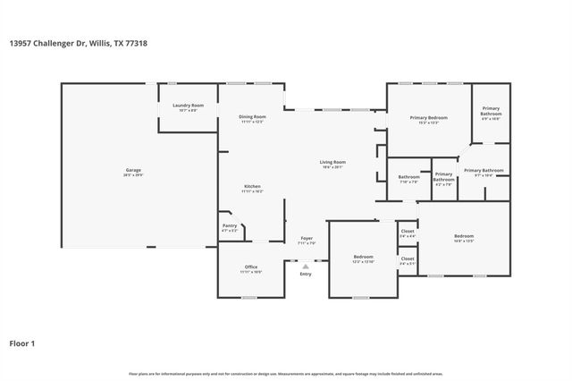 13957 Challenger Drive, Willis, TX 77318