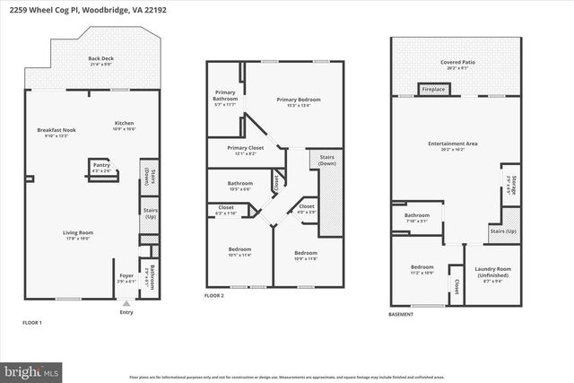 2259 WHEEL COG PL, Woodbridge, VA 22192