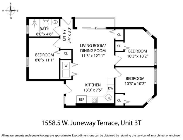 1558.5 W Juneway Terrace 2T, Chicago, IL 60626