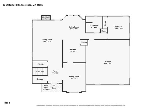 32 Waterford Dr, Westfield, MA 01085