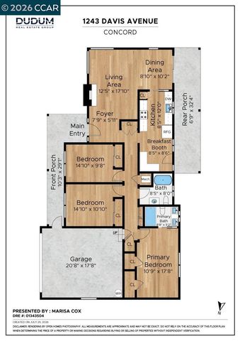 1243 Davis Ave., Concord, CA 94518