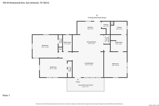 703 W Rosewood, San Antonio, TX 78212