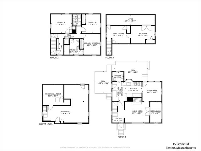 15 Searle Road, Boston, MA 02132