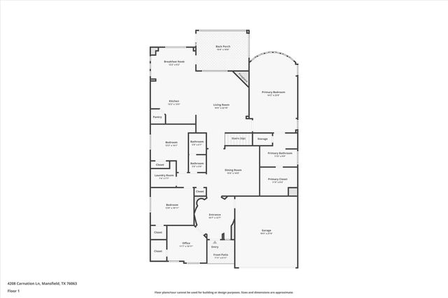 4208 Carnation Lane, Mansfield, TX 76063