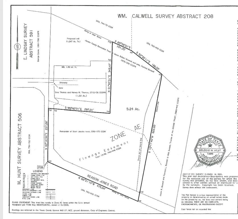 TBD Reason Jones Road, Valley View, TX 76272