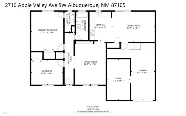 2716 Apple Valley Avenue SW, Albuquerque, NM 87105