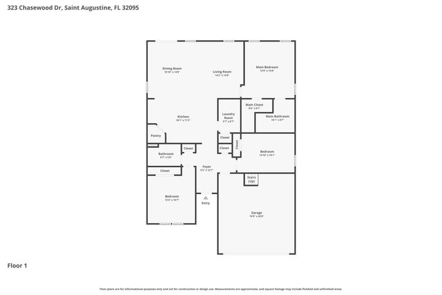 323 Chasewood Dr, St Augustine, FL 32095