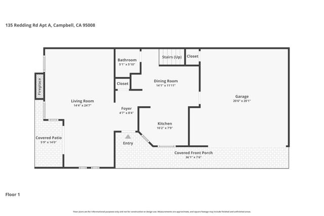 135 Redding Road A, Campbell, CA 95008