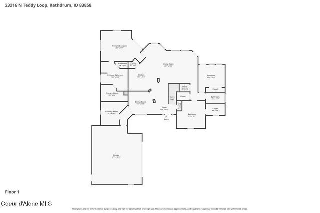 23216 N Teddy LOOP, Rathdrum, ID 83858