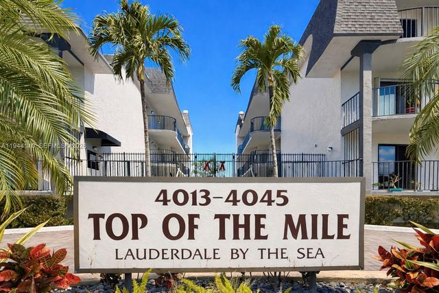 4013 N Ocean Dr 108, Lauderdale By The Sea, FL 33308