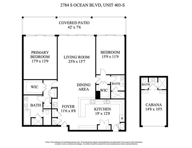 2784 S Ocean Boulevard 403s, Palm Beach, FL 33480