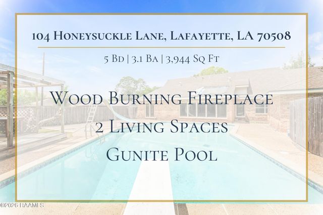 104 Honeysuckle Lane, Lafayette, LA 70508