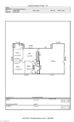 1744 Huntington Woods Court, Winston-salem, NC 27103