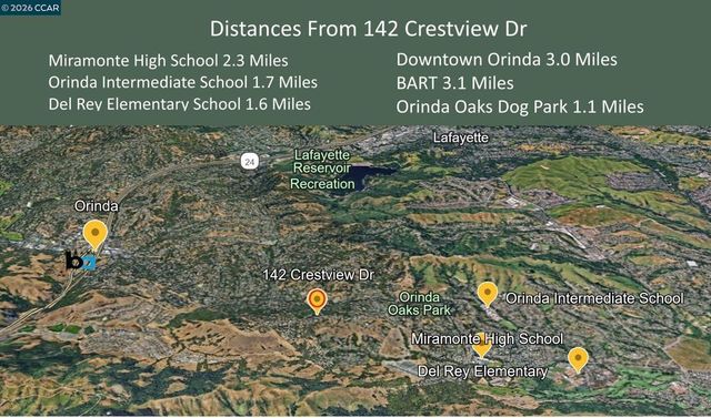 142 Crestview Dr, Orinda, CA 94563