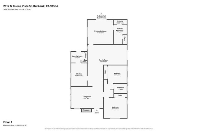 2812 N Buena Vista Street, Burbank, CA 91504