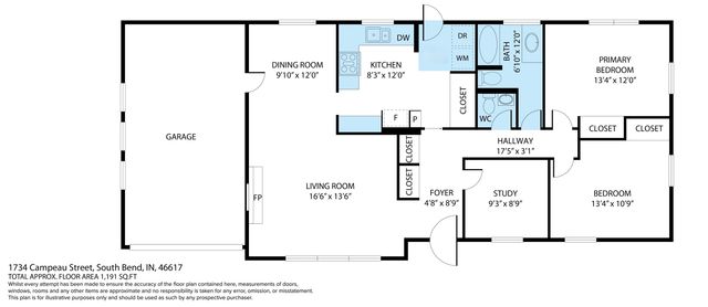 1734 Campeau Street, South Bend, IN 46617