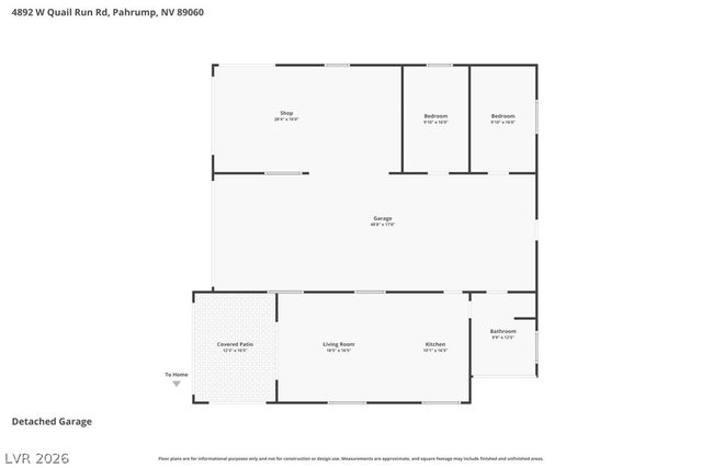 4892 Quail Run Road, Pahrump, NV 89060