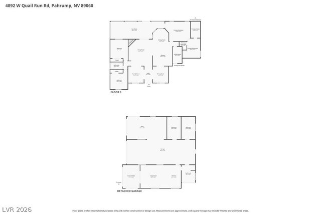 4892 Quail Run Road, Pahrump, NV 89060