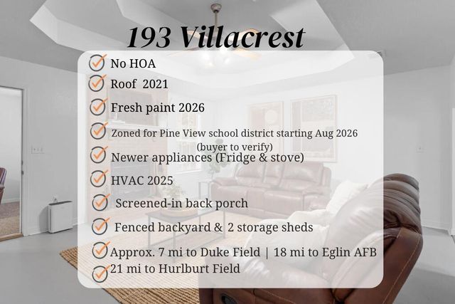 193 Villacrest Drive, Crestview, FL 32536