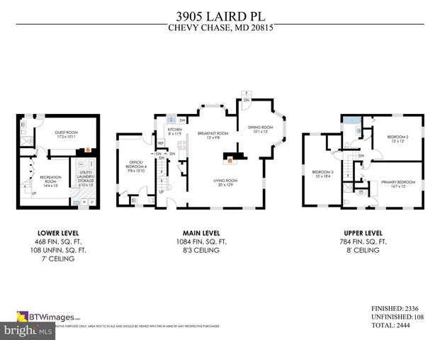 3905 LAIRD PL, Chevy Chase, MD 20815