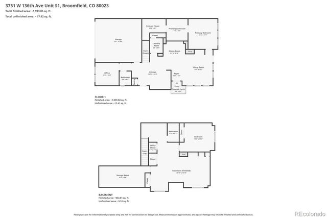 3751 W 136th Avenue S1, Broomfield, CO 80023