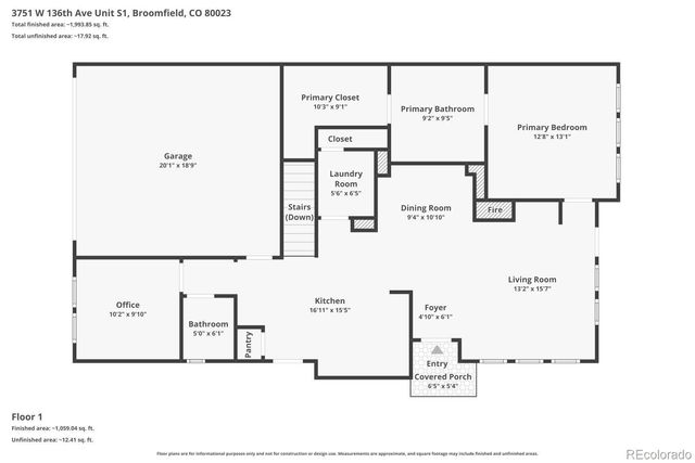 3751 W 136th Avenue S1, Broomfield, CO 80023