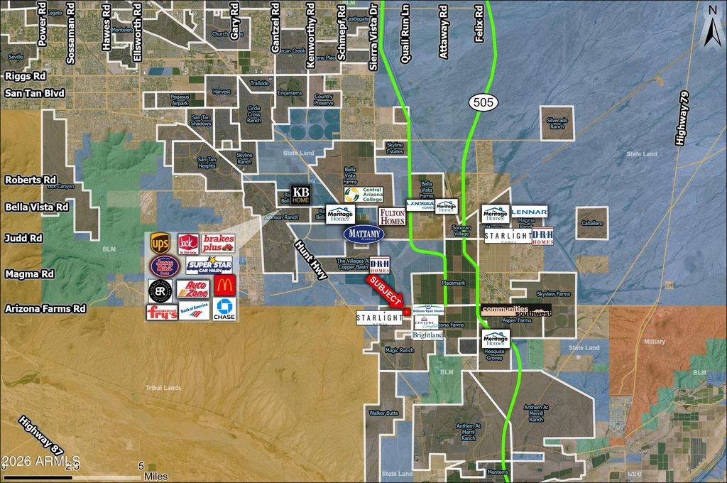 0 N Mitchell Trail -, Florence, AZ 85132 — exterior