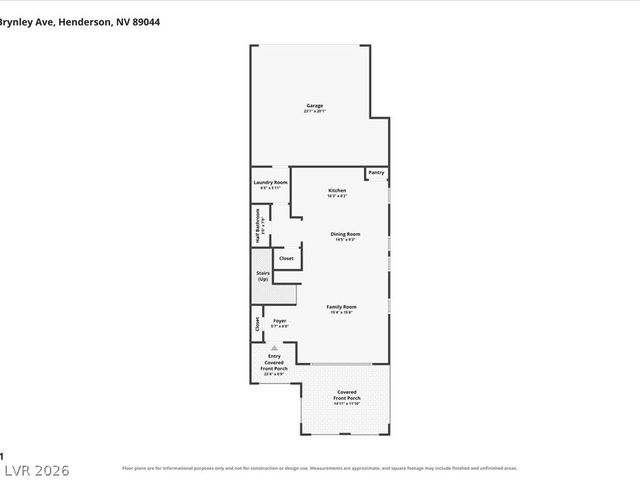 3166 Brynley Avenue, Henderson, NV 89044