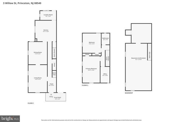 3 WILLOW ST, Princeton, NJ 08542