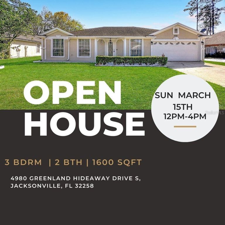 4980 GREENLAND HIDEAWAY DRIVE S, Jacksonville, FL 32258