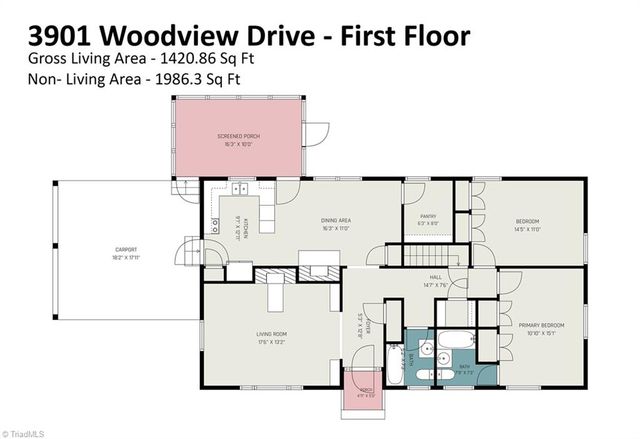 3901 Woodview Drive, Winston-salem, NC 27106