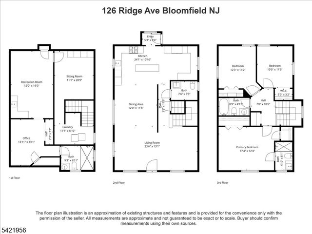 126 Ridge Ave, Bloomfield Twp., NJ 07003