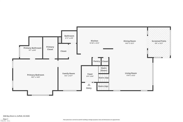 3046 Bay Shore LN, Suffolk, VA 23435