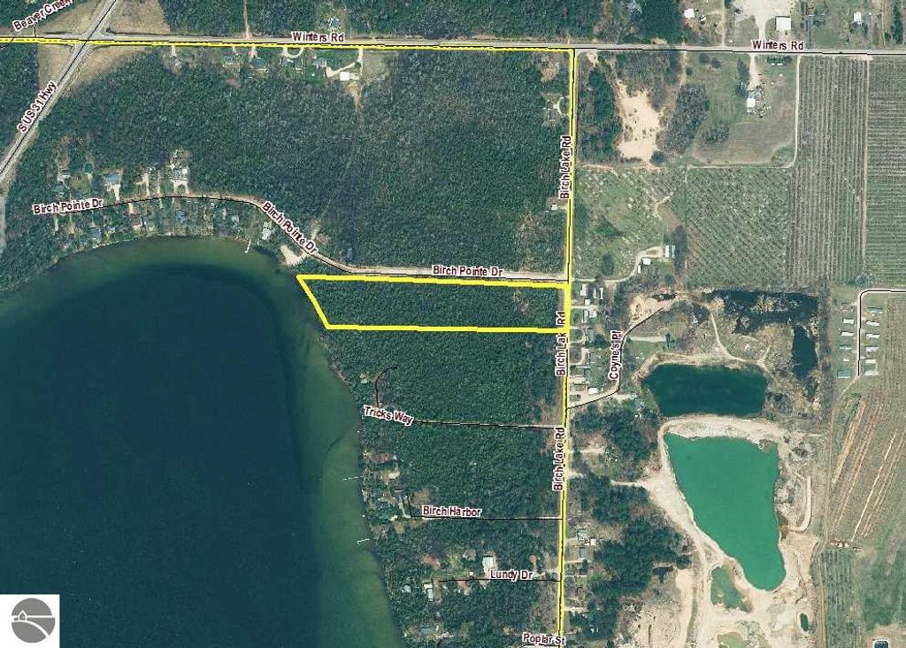 Image 16 of property listing at 000 Birch Pointe Drive, Kewadin, MI 49648