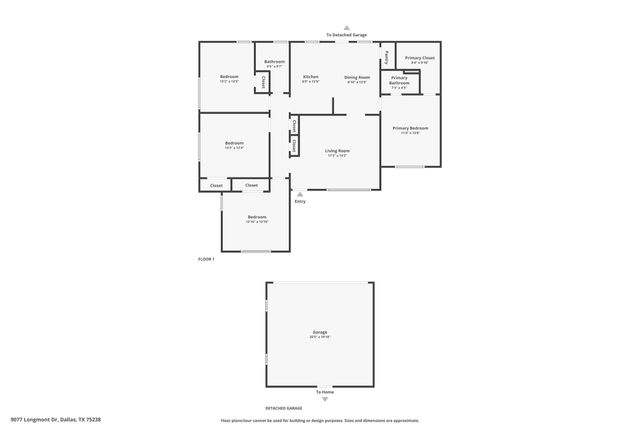 9077 Longmont Drive, Dallas, TX 75238
