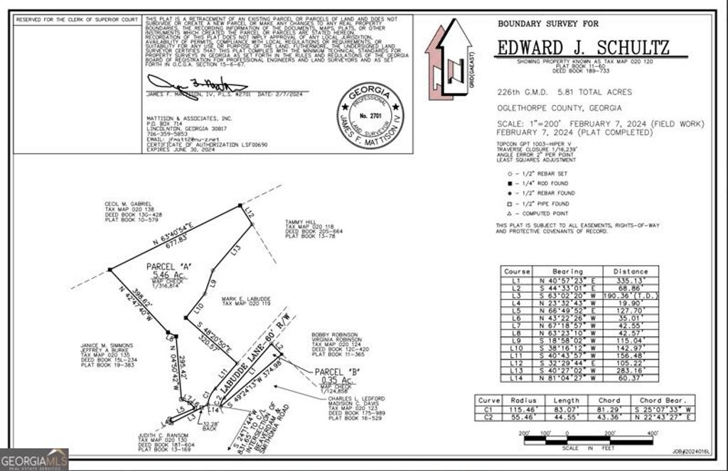 0 Labudde Lane, Colbert, GA 30628 — exterior