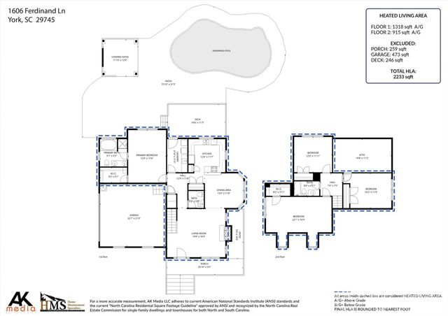 1606 Ferdinand Lane, York, SC 29745