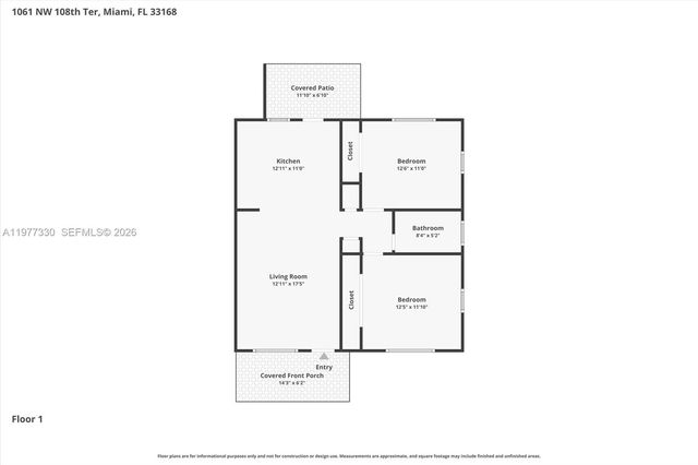 1061 NW 108 ter, Miami, FL 33168