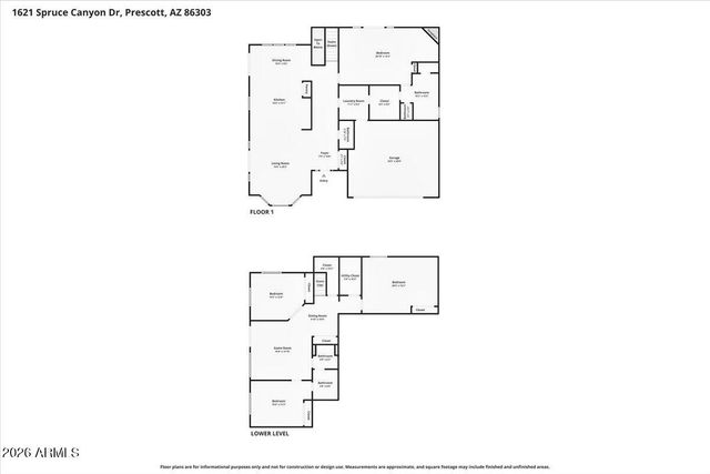 1621 SPRUCE CANYON Drive, Prescott, AZ 86303