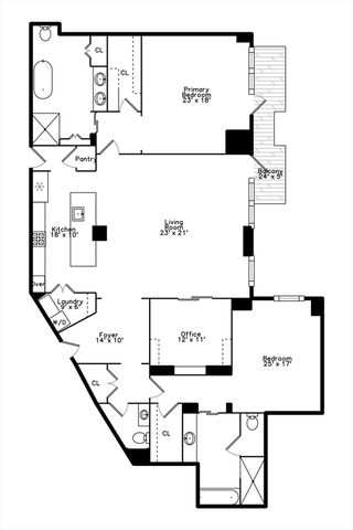 2 Battery Wharf 2508, Boston, MA 02109