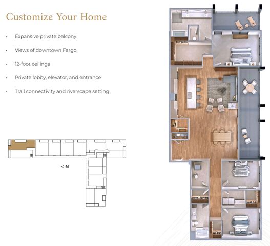 505 OAK Street N 502, Fargo, ND 58102