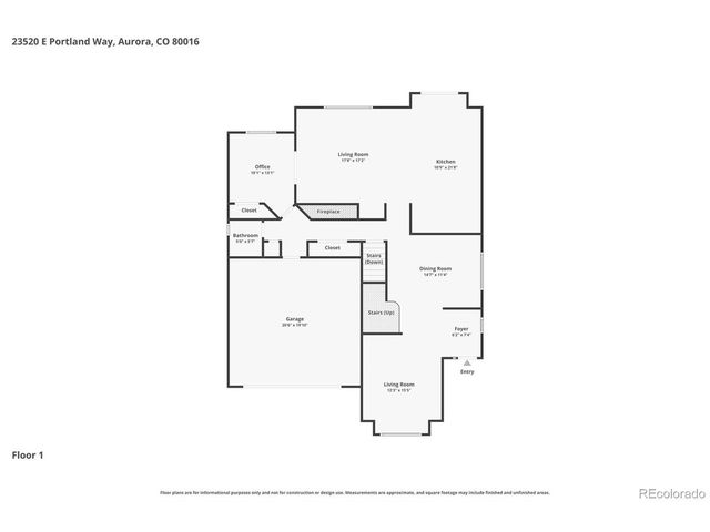 23520 E Portland Way, Aurora, CO 80016