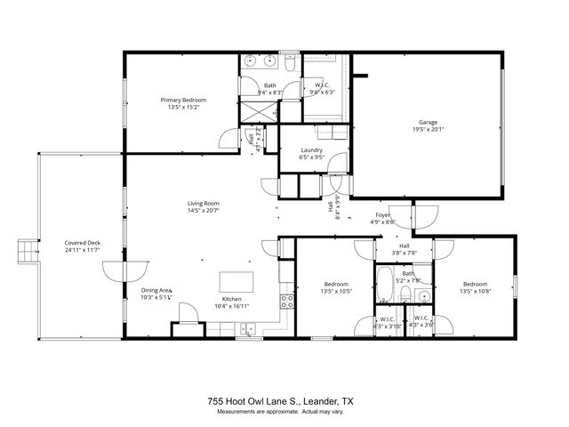 755 Hoot Owl LN S, Leander, TX 78641
