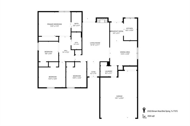23323 Birnam Wood Boulevard, Spring, TX 77373